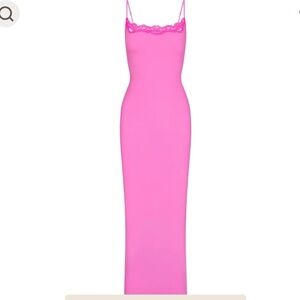 skims Valentine's Day Collection Slip Dress Women's TAFFY TONAL/Toffee Color